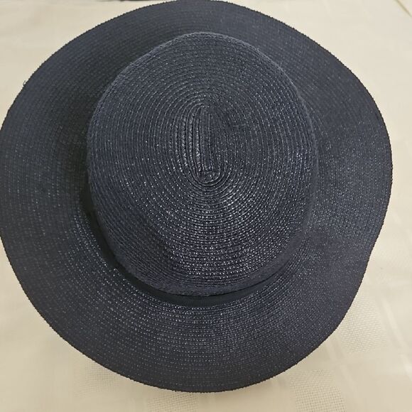 Banana Republic Navy Blue Wide-Brimmed Hat - Picture 5 of 16